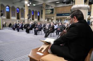 تصاویر| دیدار دانشجویان با رهبر انقلاب