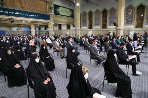 تصاویر| دیدار دانشجویان با رهبر انقلاب