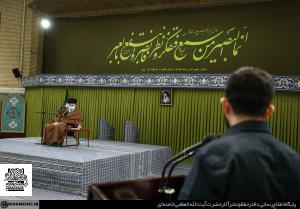 تصاویر| دیدار دانشجویان با رهبر انقلاب