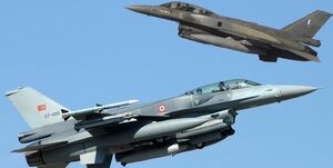 رهگیری انواع هواپیماهای نظامی ترکیه بر فراز یونان