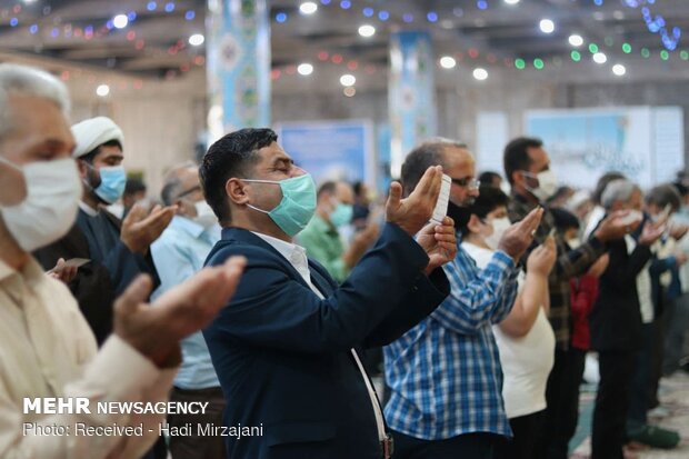  در فضای باز، نمازگزاران عید فطر  باز هم ماسک بزنند