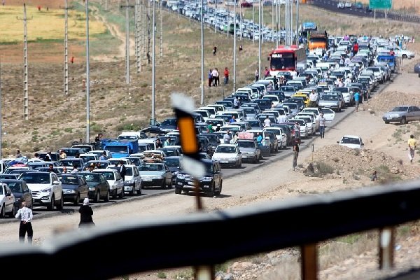  آغاز ترافیک سنگین در همه خروجی‌های تهران