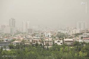 تصاویر|  جیغ بنفش بر سر هوای تهران