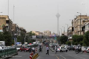 تصاویر|  جیغ بنفش بر سر هوای تهران