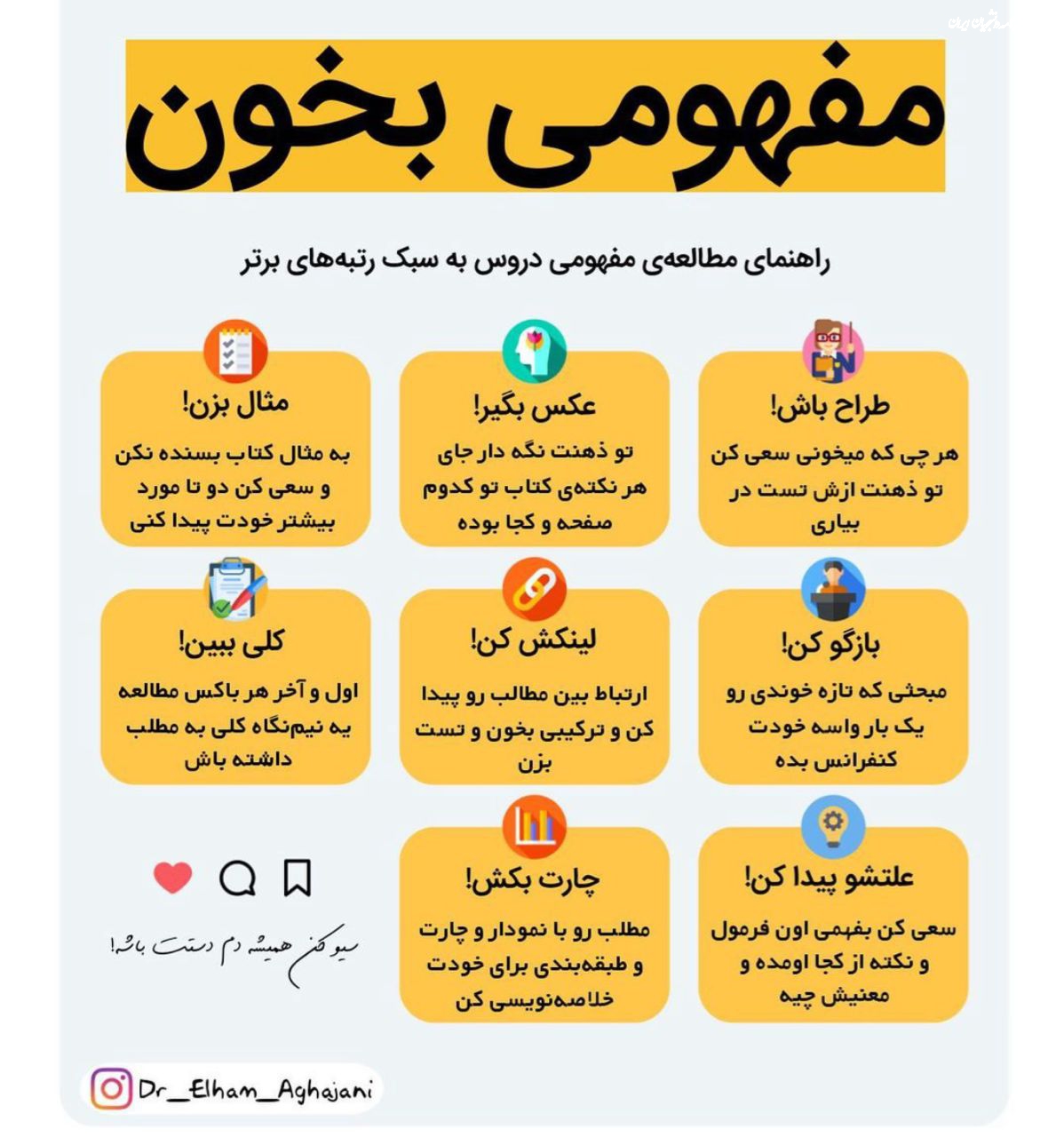 نکات کنکوری/  به سبک رتبه برتر ها بخون!