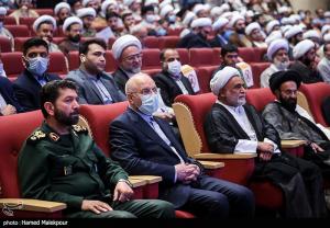 تصاویر| یادواره شهدای طلاب و روحانیون تهران بزرگ با حضور قالیباف