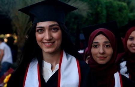 فیلم|  امتناع دانشجوی فلسطینی از دست دادن با وزیر امور خارجه آمریکا