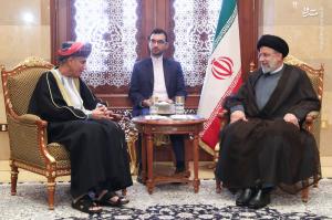 تصاویر| دیدار معاون نخست وزیری عمان با رئیسی