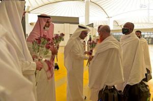 تصاویر| ورود زائران حج به عربستان