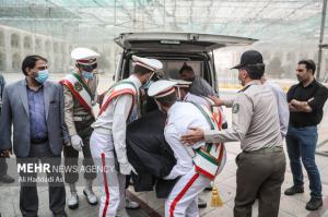تصاویر| مراسم خاکسپاری حجت الاسلام سید محمود دعایی