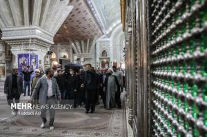 تصاویر| مراسم خاکسپاری حجت الاسلام سید محمود دعایی