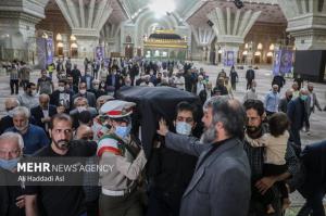 تصاویر| مراسم خاکسپاری حجت الاسلام سید محمود دعایی