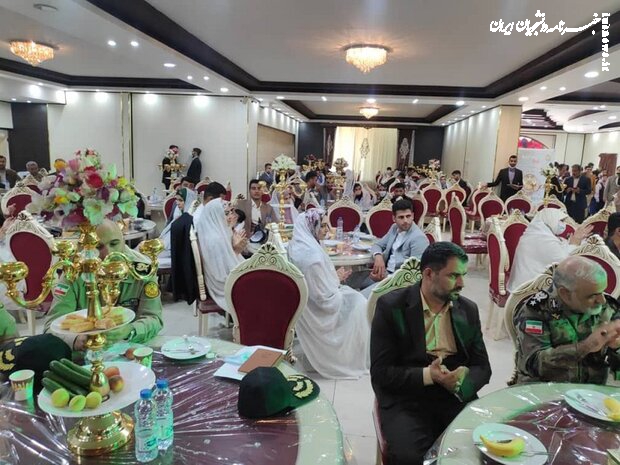 برگزاری مراسم ازدواج دانشجویی دانشجویان دانشگاه امام علی(ع)