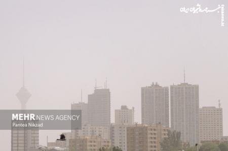 در شرایط ناسالم قرار گرفن کیفیت هوای تهران