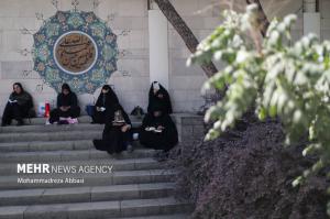 تصاویر| مراسم دعای عرفه در دانشگاه تهران