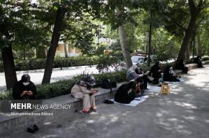 تصاویر| مراسم دعای عرفه در دانشگاه تهران