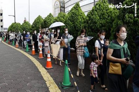صف طولانی ژاپنی‌ها برای ادای احترام به شینزو آبه