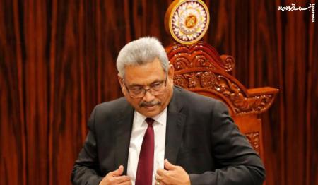 رئیس جمهور سریلانکا از محل اقامتش فرار کرد