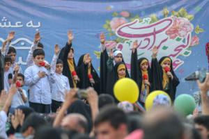 عکس| میهمانی ۱۰ کیلومتری جشن غدیر