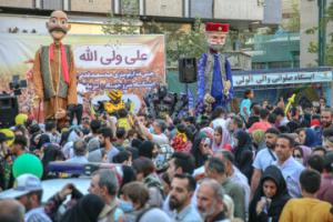 عکس| میهمانی ۱۰ کیلومتری جشن غدیر