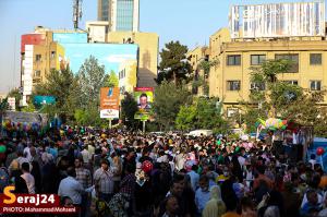  جشن «مهمونی ۱۰ کیلومتری غدیر» در تهران + عکس