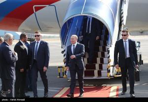 تصاویر| پوتین وارد تهران شد