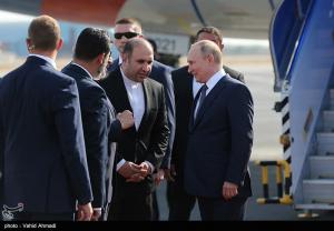 تصاویر| پوتین وارد تهران شد