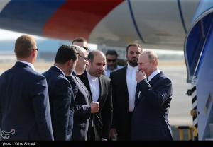 تصاویر| پوتین وارد تهران شد