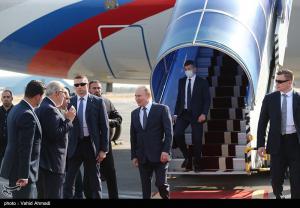 تصاویر| پوتین وارد تهران شد