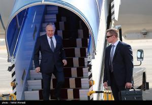 تصاویر| پوتین وارد تهران شد