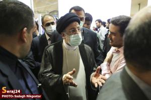  بازدید سرزده آیت الله رئیسی از نمایشگاه هم افزایی 