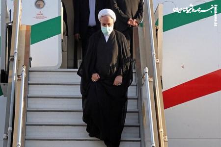 ورود رییس قوه قضاییه به بوشهر با پرواز معمولی