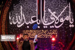 تصاویر| عزاداری شب سوم محرم روضه الحسین (ع)