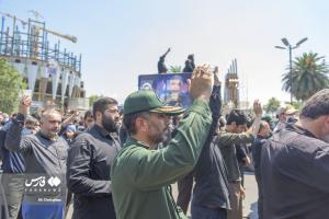 تصاویر| تشییع پیکر ۵ شهید تازه تفحص شده خان طومان در گرگان