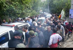 تصاویر| تشییع جان‌باختگان سیل فیروزکوه