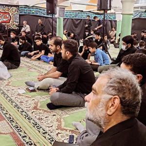 گزارش تصویری مراسم عزاداری هیئت محبان روح‌الله(ره) تهران