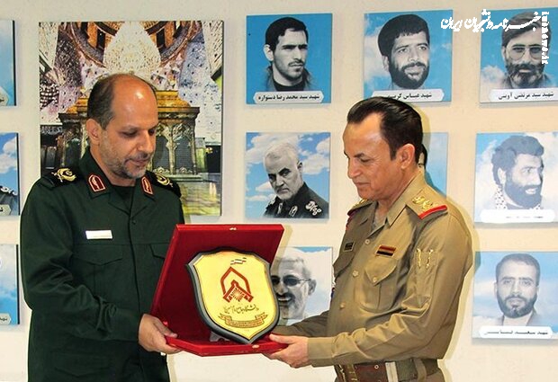 رؤسای دانشگاه دفاع ملی عراق و دانشگاه جامع امام حسین(ع) گفتگو کردند