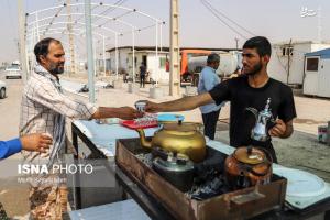 تصاویر| آماده سازی مرز شلمچه برای اربعین حسینی