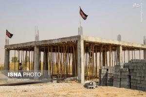 تصاویر| آماده سازی مرز شلمچه برای اربعین حسینی