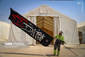 تصاویر| آماده سازی مرز شلمچه برای اربعین حسینی