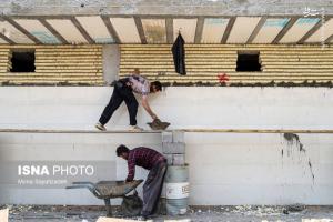 تصاویر| آماده سازی مرز شلمچه برای اربعین حسینی