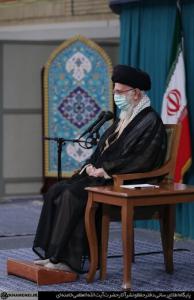 دیدار رئیس‌جمهور و اعضای هیئت دولت با رهبر انقلاب + عکس