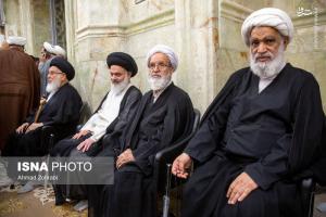 تصاویر| مراسم ختم آیت الله ناصری در مسجد اعظم قم