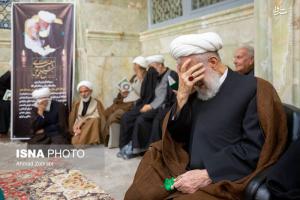 تصاویر| مراسم ختم آیت الله ناصری در مسجد اعظم قم