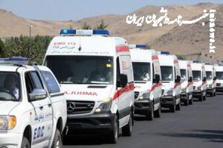 استقرار ۳۰۰ دستگاه آمبولانس در مناطق مرزی
