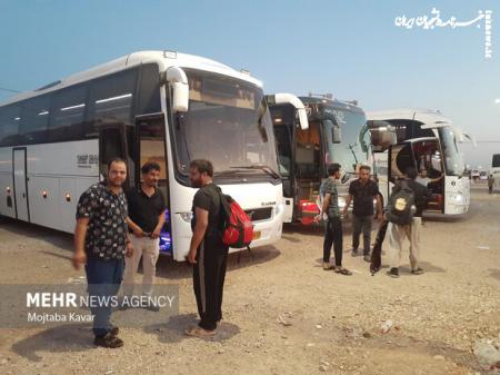 ورود ۷۰۰ دستگاه اتوبوس به مهران