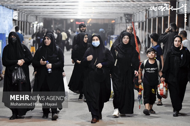 ۱.۱ میلیون زائر از مرزهای خوزستان به زیارت اربعین رفتند 
