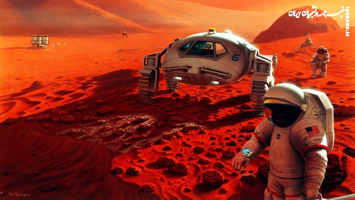 چاپ سه بعدی با استفاده از خاک مریخ 