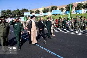 رهبر انقلاب اسلامی در مراسم مشترک دانش‌آموختگی دانشجویان دانشگاههای نیروهای مسلح