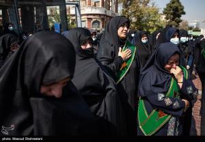 تصاویر|  مراسم تشییع پیکر شهید گمنام در سازمان ثبت احوال